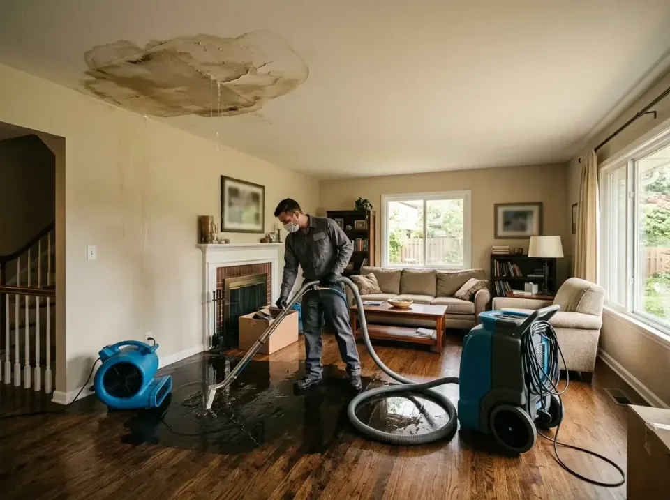attic-pipe-burst-ceiling-drip-008 — frequently asked questions, Water Damage Restoration & Carpet Care in Savannah, TN